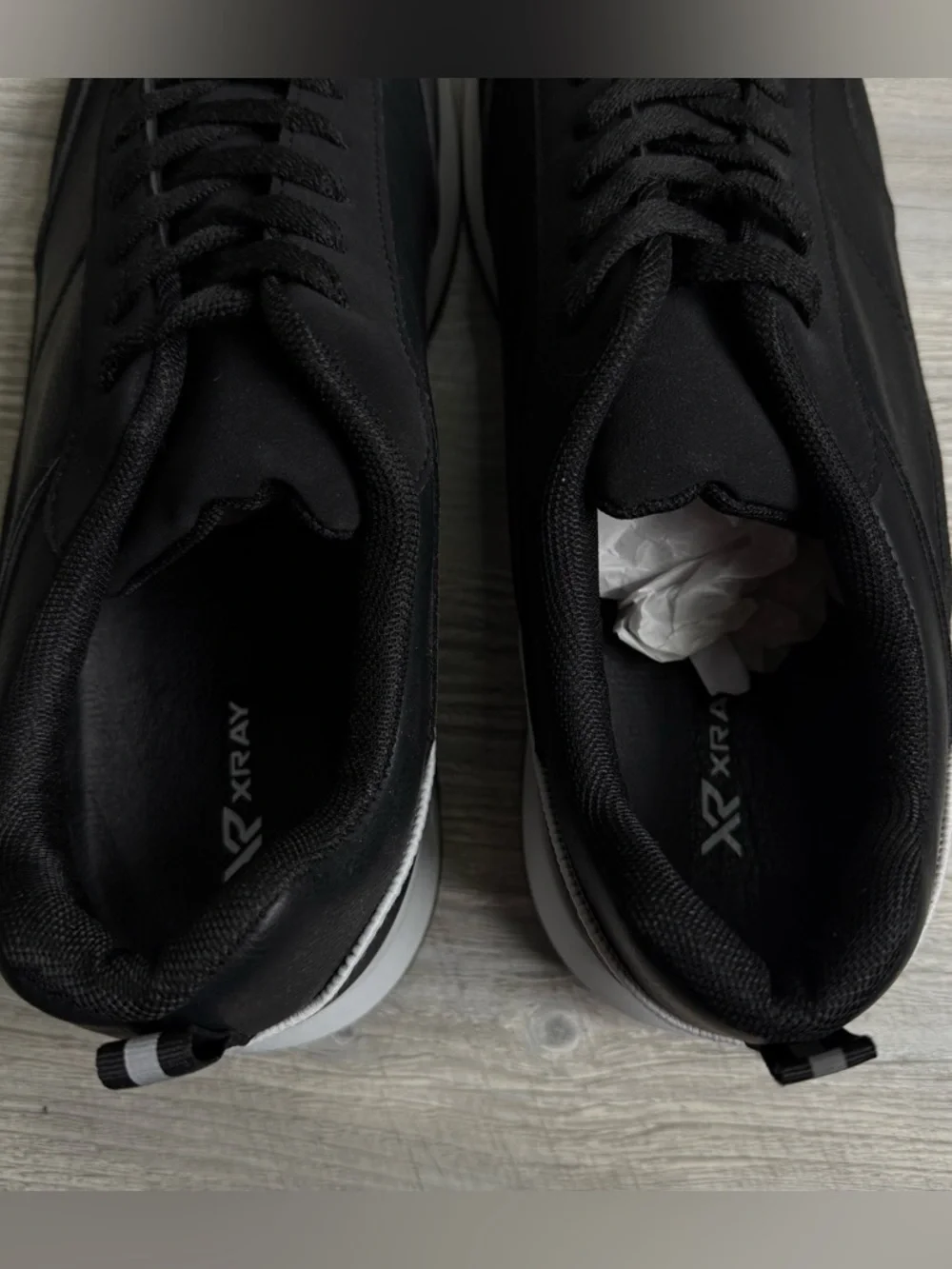 Men's XRay Black Low-Top Athletic Sneakers - Comfortable Everyday Shoes size 13